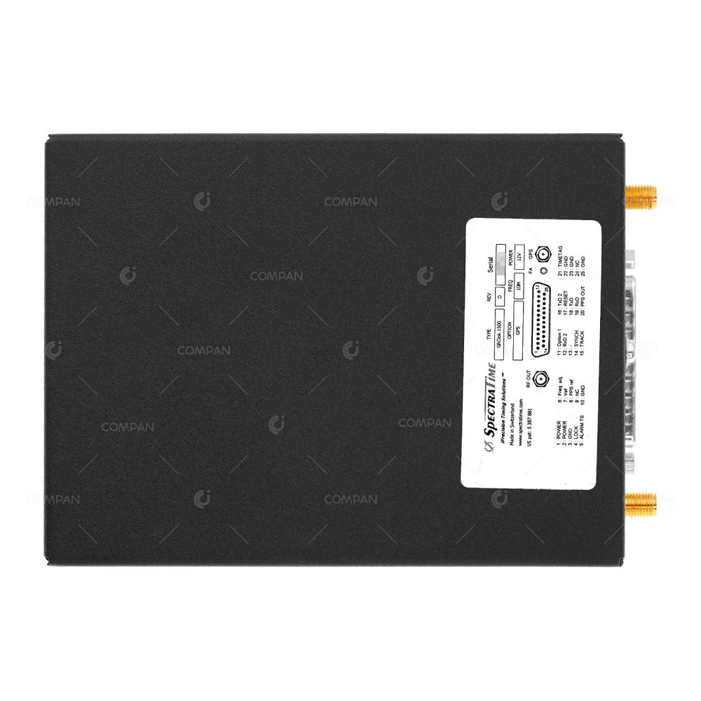 SPECTRATIME GRCLOK-1500 RUBIDIUM OSCILLATOR INTEGRATED GPS RECEIVER